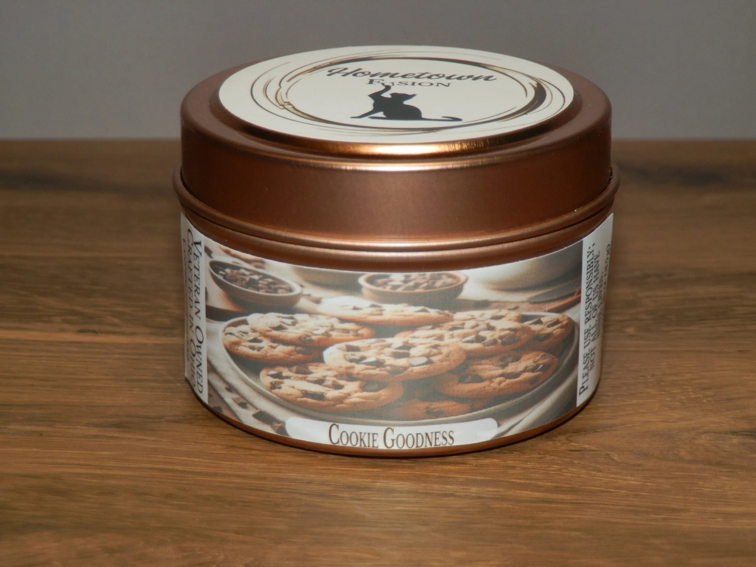 Cookie Goodness Candle Tin (3oz) — Hometown Fusion